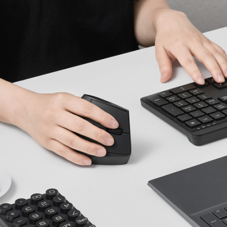 아이노트 무선 버티컬 저소음 인체공학 손목보호 마우스 VM600RB #5