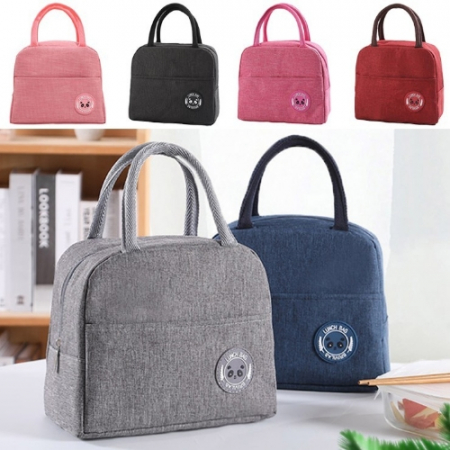 6컬러 팬더 도시락 가방 보온보냉백 #2