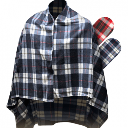 경량담요 무릎담요 똑딱이담요 입는담요 #2