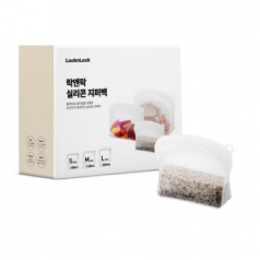 락앤락 프리미엄 실리콘 지퍼백 1P세트(600ml*1ea)