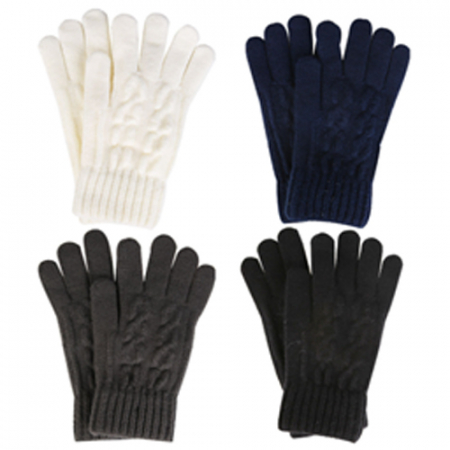 트위스트 기모 니트 장갑 스마트터치장갑 #2