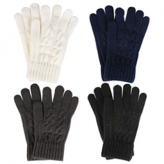 트위스트 기모 니트 장갑 스마트터치장갑