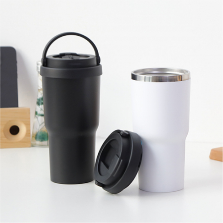 [위드텀블리언] 매직 로버트 텀블러 500ml (블랙/화이트) #2