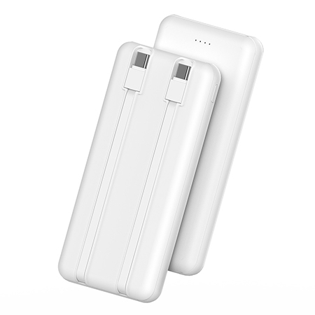 2way C타입 10000mAh 케이블 일체형 듀얼 보조배터리 #3