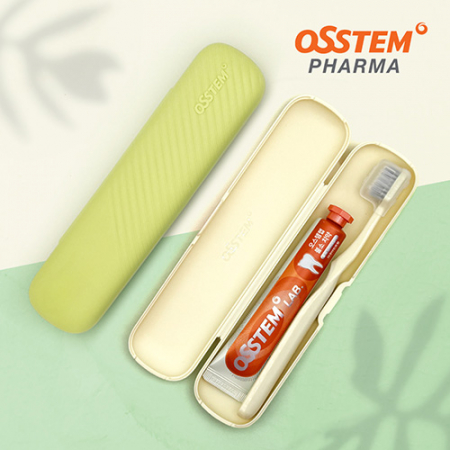 오스템 충치케어 불소 여행용 휴대용 양치 치약칫솔세트 #4