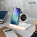 EVIG 5in1 접이식 15W 고속무선충전 무드램프 알람시계(애플+갤럭시워치 공용충전)