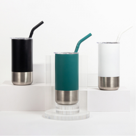 케빈 텀블러 스테인리스 스트로우+실리콘커버 500ml(빨대포함) #2