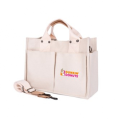 캔버스 에코백 투포켓스타일 가방 H184