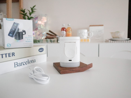 파인큐브 무선충전기 3in1 맥세이프형 고속충전거치대 Cube-10 + 맥세이프 링 #4