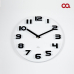 작은이미지: 오아 볼드클락 무소음 벽시계 인테리어 거실 벽걸이 시계 #2