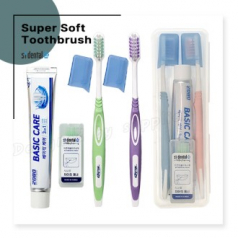 커플 니치 슈퍼소프트캡칫솔 애경2080치약 치간 슬림모 구강세트