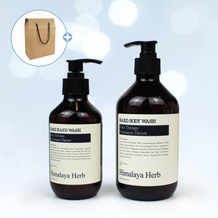 Nard 나드 핸드워시 280ml + 바디워시500ml 2종세트l + 끈케이스 #2