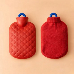 겨울보온물주머니 핫팩대체 - 친환경 휴대용 골프 캠핑 보온템  800ml 레드