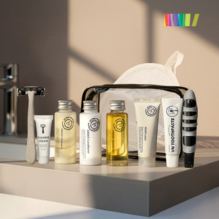 아르더 호텔 어메니티 9종(면도기 쉐이빙폼 샤워패드) 여행용품 세면용품 #7