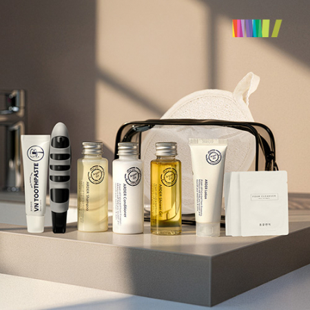 아르더 호텔 어메니티 8종(클렌징폼3P 샤워패드) 여행용품 세면용품 #7