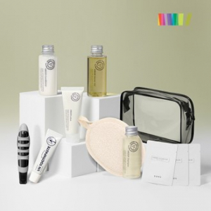 아르더 호텔  어메니티 8종(클렌징폼3P 샤워패드) 여행용품 세면용품