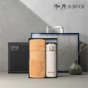 송월 프리미엄 선물 세트 (샤보렌 식스40 1P 원터치텀블러 420ml 1P)