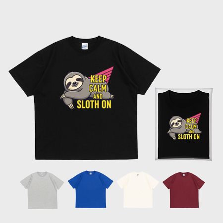 아르덴기프트 맞춤인쇄 브랜드 오버핏 반팔티셔츠 #5