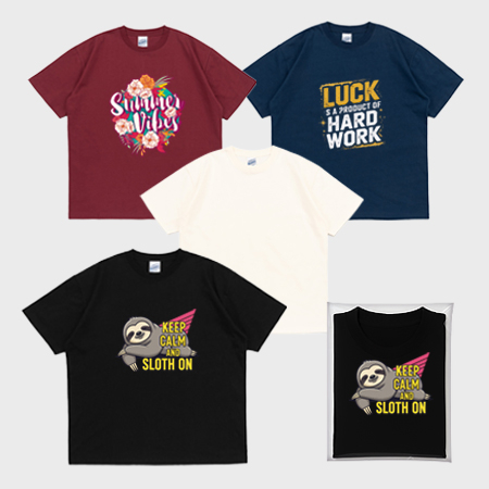 아르덴기프트 맞춤인쇄 브랜드 오버핏 반팔티셔츠 #2