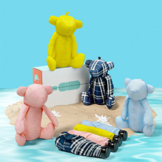 준성 곰돌이 키링 우양산