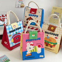 C097 런치팝 보냉백 도시락가방 보온 가방 쿨러백 인쇄 선물 행사 답례품