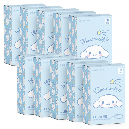 어린이 캐릭터 패턴밴드 산리오 캐릭터즈 키즈 유아 밴드 16매입 #5