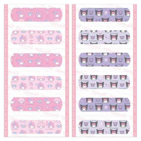 어린이 캐릭터 패턴밴드 산리오 캐릭터즈 키즈 유아 밴드 16매입 #6