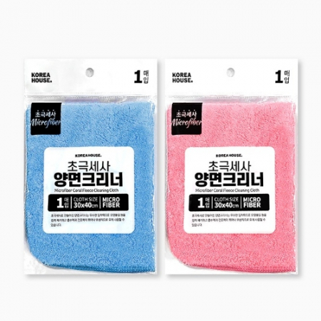 초극세사 양면크리너(30x40) 1P #2