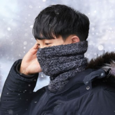 초/ 극세사 수면 넥워머