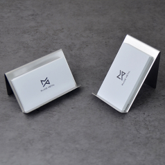 스테인리스 명함꽂이 홀더 트레이 가로형 세로형 디자인