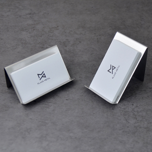 스테인리스 명함꽂이 홀더 트레이 가로형 세로형 디자인
