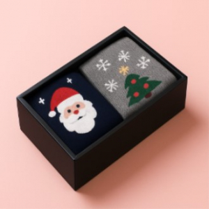 국산/크리스마스 선물 고급포장 2구/3구 크리스마스 양말
