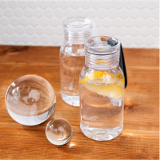 마이보틀 비쥬 스트랩 에코젠 300ml (BPA free) ( 화이트/블랙)