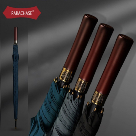 파라체이스 레트로 솔리드 우드핸들 장우산 #3