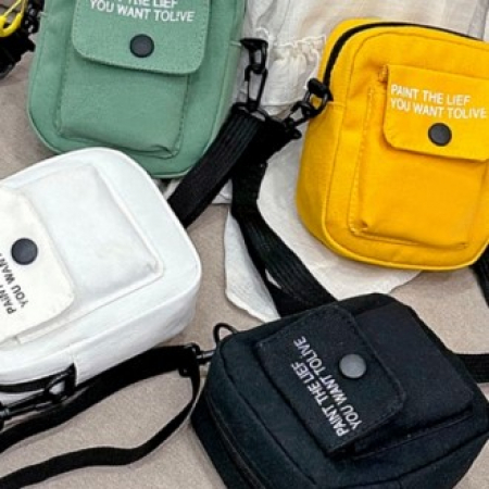 가방 패션 캐주얼 데일리 탬버린 학생가방 #2