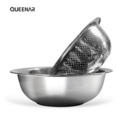 퀸나 BIGGER 스테인레스 믹싱볼 2종 세트