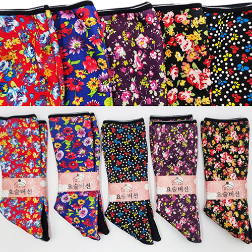 여성 기모 요술버선 발열 겨울 보온 방한 양말 (장목) #3