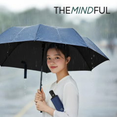 더마인드풀 3단 UV차단 완전 자동 암막 파스텔 양우산 색상 8종