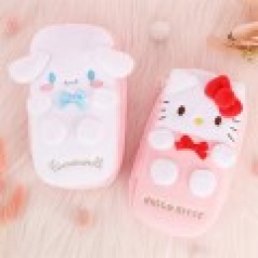 산리오 폼폼 파우치