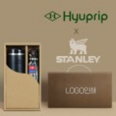 협립 3단 선염체크 우산 +스탠리887ml 텀블러-세트