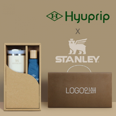 협립3단마시멜로수동우산 +스탠리591ml 텀블러-세트 #2