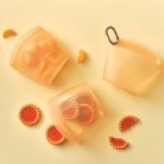 실리팟 실리콘 포터블 지퍼백