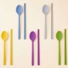 실리팟 실리콘 성인용 수저 세트