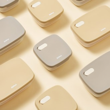 실리팟 실리콘 모던 냉동밥 용기 6p 세트 #2