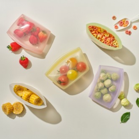 실리팟 실리콘 지퍼백 소 500ml #2