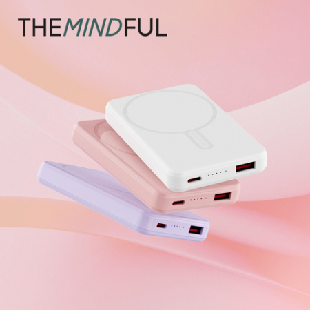 더마인드풀 5000mAh PD 22.5W 초고속 맥세이프 보조배터리 색상 3종 #2