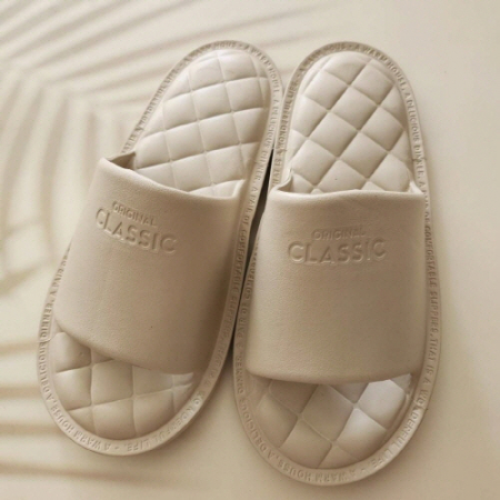 퀼팅무늬 고급 실내 슬리퍼 #3