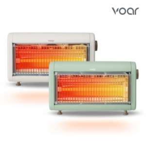 보아르 미니멀 전기히터 탁상용 난방기구 석영관히터