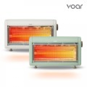 보아르 미니멀 전기히터 탁상용 난방기구 석영관히터