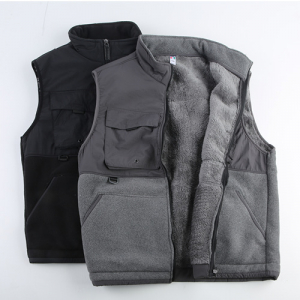 PH 후리스 우븐 조끼